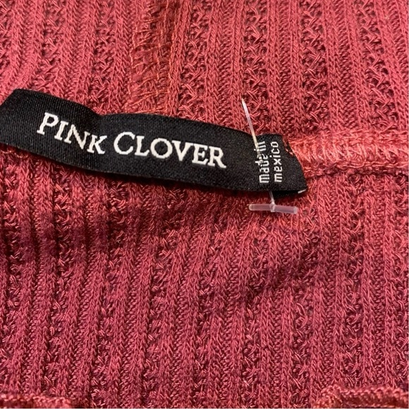 Magenta Crew Neck Long Sleeve Top Size Large - Picture 6 of 7